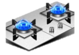 Gas Stove (2 Dial)